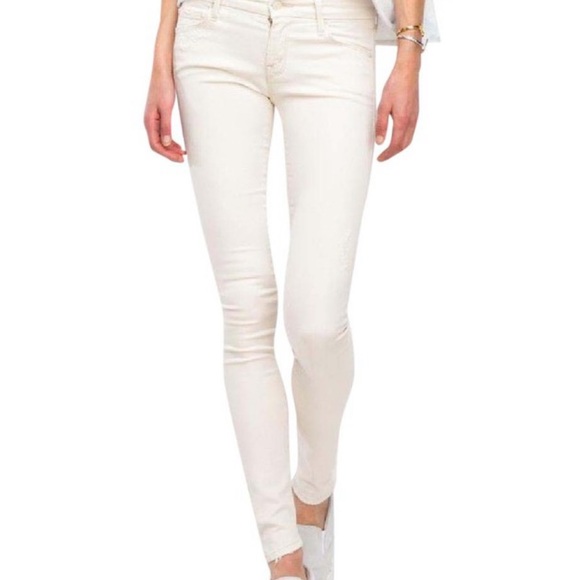 Mother The Looker bump in the night sz 27 cream color - Picture 1 of 15